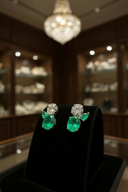 The "Emerald Veranda" Grand Studs