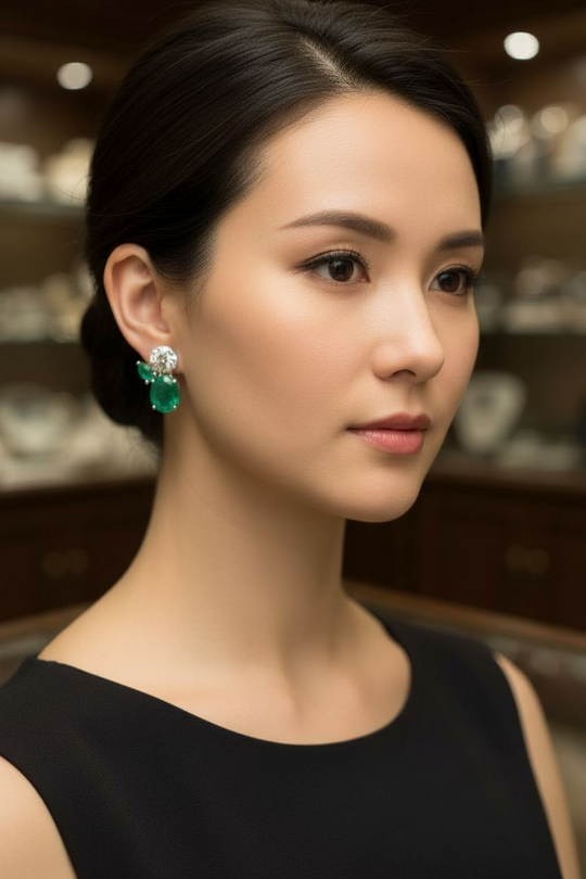 The "Emerald Veranda" Grand Studs