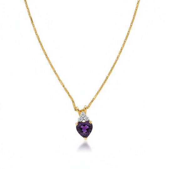 The "Amethyst Heart" Pendant