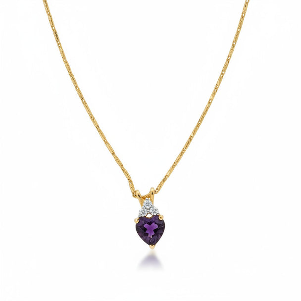 The "Amethyst Heart" Pendant