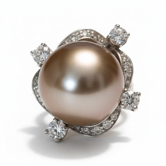 Lunar Pearl Ring
