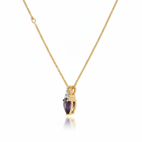 The "Amethyst Heart" Pendant
