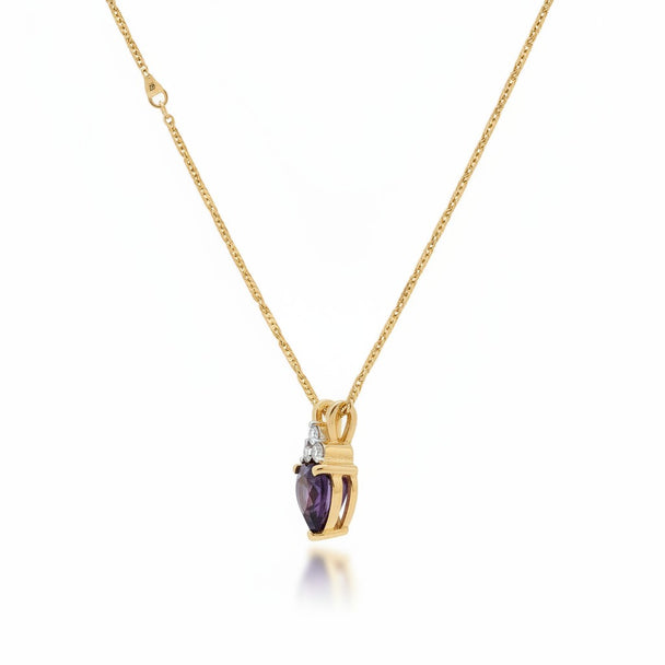 The "Amethyst Heart" Pendant