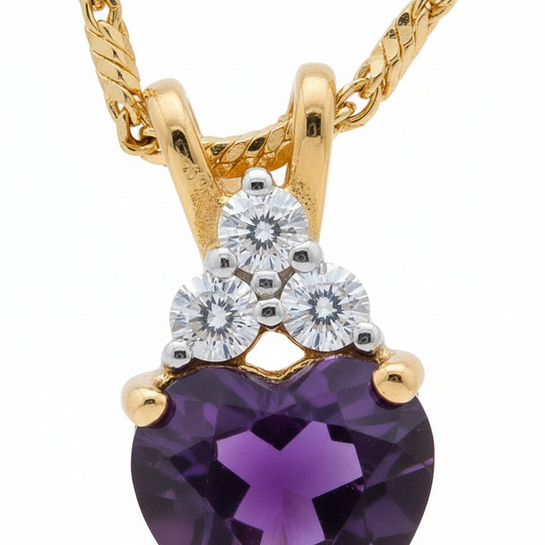 The "Amethyst Heart" Pendant