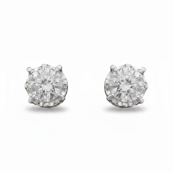 The Empire Sovereigns (6.1ct.) Diamond Studs