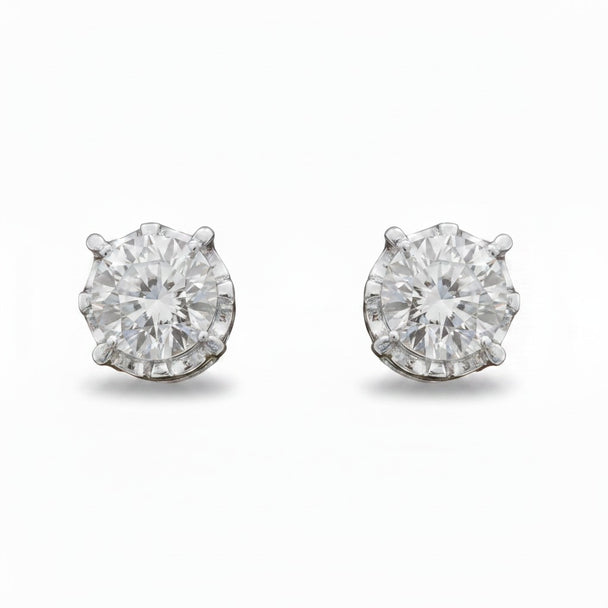 The Empire Sovereigns (6.1ct.) Diamond Studs