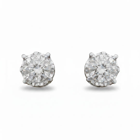 The Sovereign Duo (4.01ct.) Diamond Studs