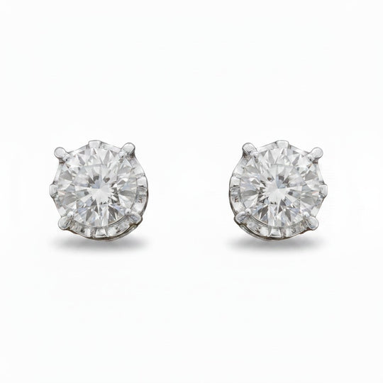 The Sovereign Duo (4.01ct.) Diamond Studs