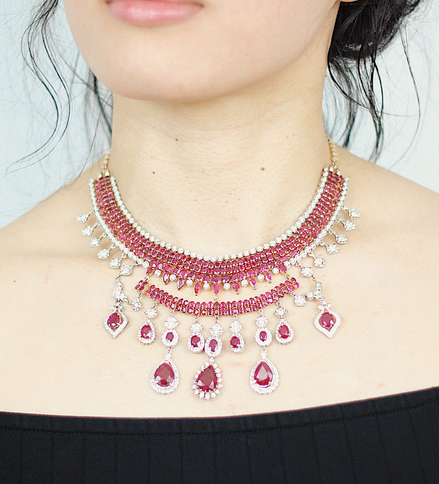 A7 Ruby Necklace